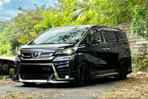 2016 Toyota Vellfire 2.5L Terpakai