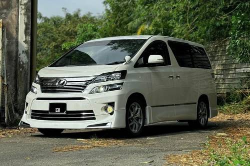 2012 Toyota Vellfire 2.4Z Terpakai