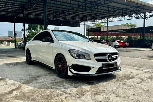 Old 2014 Mercedes Benz CLA-Class Coupe 45 AMG 4MATIC