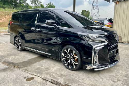 Terpakai 2018 Toyota Alphard 2.5 SC untuk Dijual