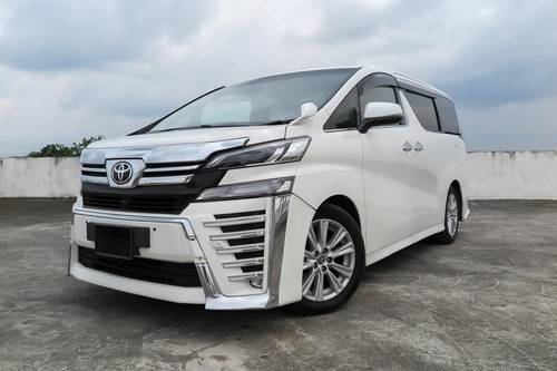 2016 Toyota Vellfire 2.5L Terpakai