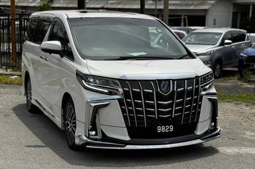 Terpakai 2017 Toyota Alphard 3.5L untuk Dijual