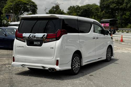 2017 Toyota Alphard 3.5L Terpakai