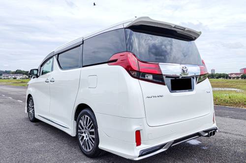 Terpakai 2016 Toyota Alphard 2.5 untuk Dijual