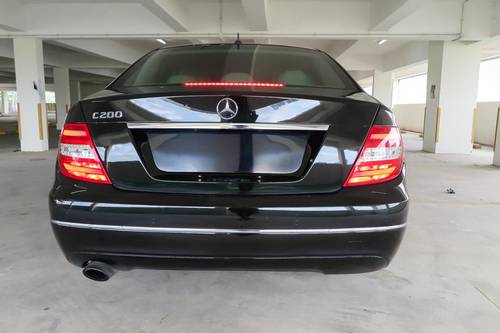 Old 2012 Mercedes Benz C-Class Saloon C200 Avantgarde Line