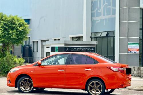 2017 Toyota Vios 1.5J AT Terpakai