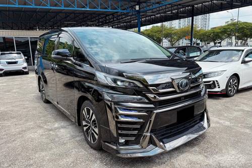 Old 2017 Toyota Vellfire 2.5L