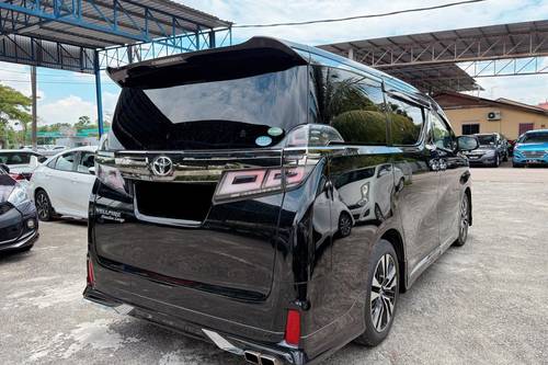 2017 Toyota Vellfire 2.5L Terpakai