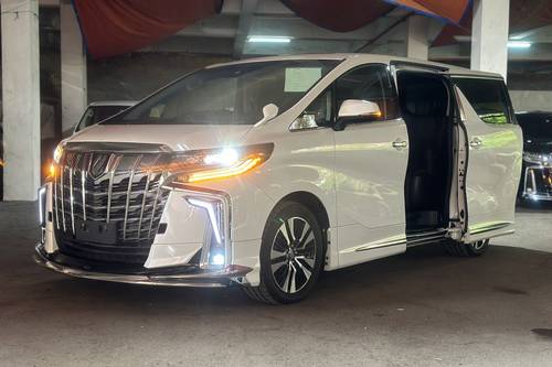 2021 Toyota Alphard 2.5 SC Terpakai