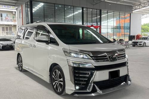 2018 Toyota Vellfire 2.5L Terpakai