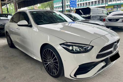 2022 Mercedes Benz C-Class Saloon C300 AMG Line Terpakai