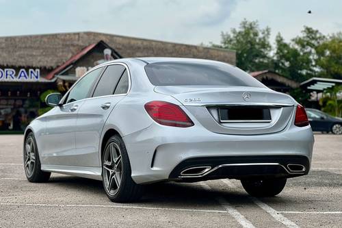 Old 2020 Mercedes Benz C-Class Saloon C200 AMG Line