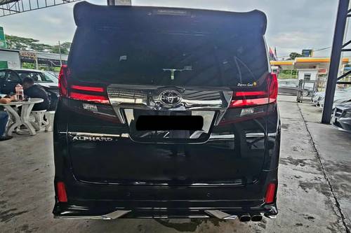 2016 Toyota Alphard 2.5 Terpakai