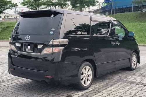 Terpakai 2009 Toyota Vellfire 2.4Z untuk Dijual