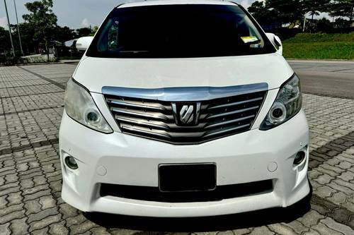 2009 Toyota Alphard 2.4 Terpakai