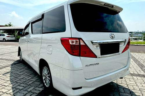 Terpakai 2009 Toyota Alphard 2.4 untuk Dijual