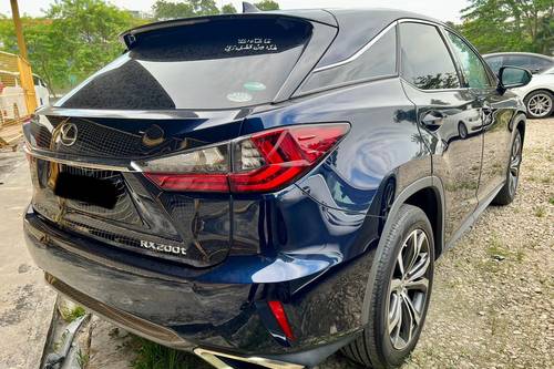 2016 Lexus RX 200t Luxury Terpakai