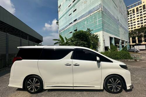 2021 Toyota Alphard 2.5 SC Terpakai