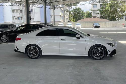 Old 2020 Mercedes Benz CLA-Class Coupe 200 AMG Line