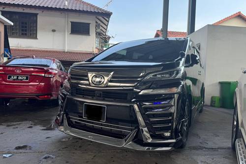 2016 Toyota Vellfire 2.5L Terpakai