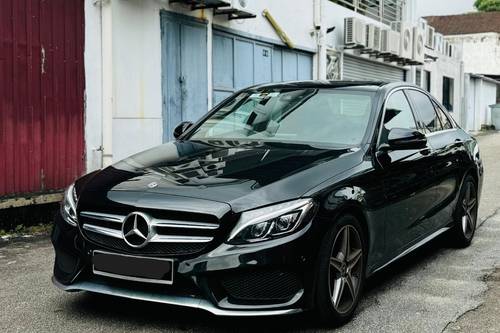 Terpakai 2017 Mercedes Benz C-Class Saloon C 250 AMG Line untuk Dijual