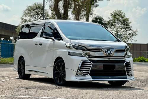 2017 Toyota Vellfire 2.5L Terpakai