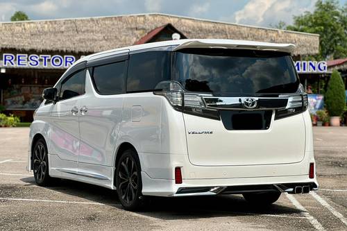 2017 Toyota Vellfire 2.5L Terpakai