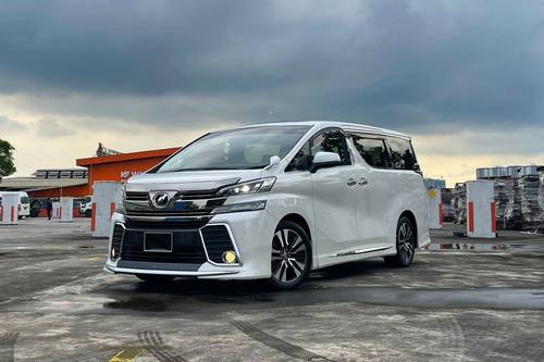 2015 Toyota Vellfire 2.5 SA Terpakai