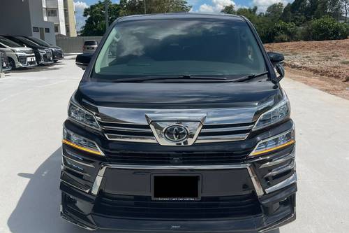 2020 Toyota Vellfire 2.5L Terpakai