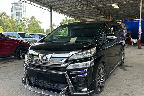 2016 Toyota Vellfire 2.5L Terpakai