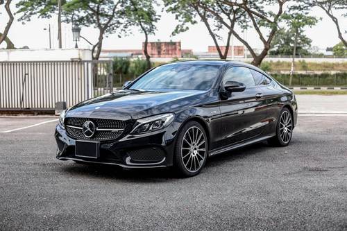 2017 Mercedes Benz C-Class Coupe AMG C 43  lama