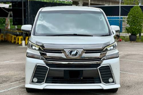 Second hand 2015 Toyota Vellfire 2.5 SA 