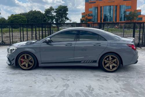 Old 2017 Mercedes Benz CLA-Class Coupe 200 AMG Line