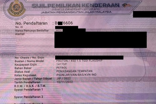 2022 Proton X50 1.5TGDi Flagship Terpakai