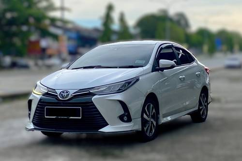 2021 Toyota Vios 1.5 E AT Terpakai