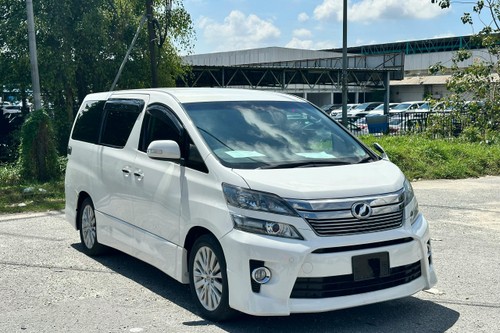 2012 Toyota Vellfire 2.4 ZG Terpakai