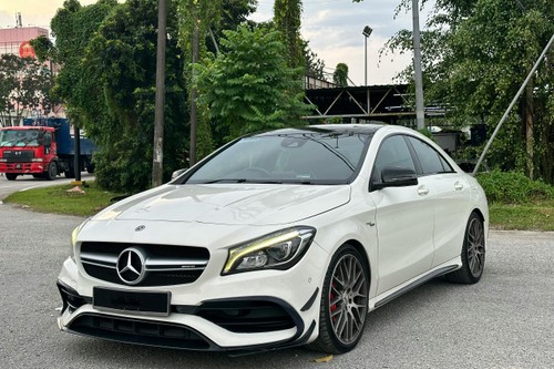 Terpakai 2017 Mercedes Benz CLA-Class Coupe 45 AMG 4MATIC untuk Dijual