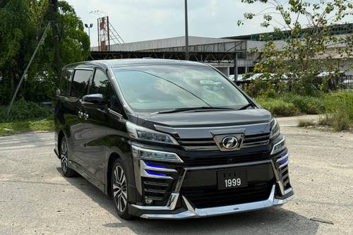 2018 Toyota Vellfire 2.5L ZG Terpakai
