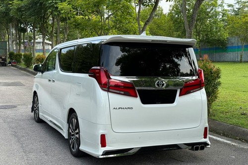 2021 Toyota Alphard 2.5 SC Terpakai