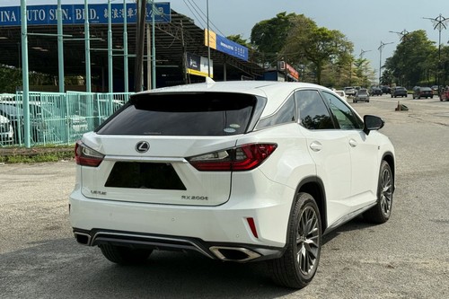 2017 Lexus RX 200t F Sport Terpakai