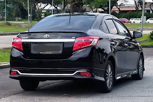 2017 Toyota Vios 1.5G AT Terpakai