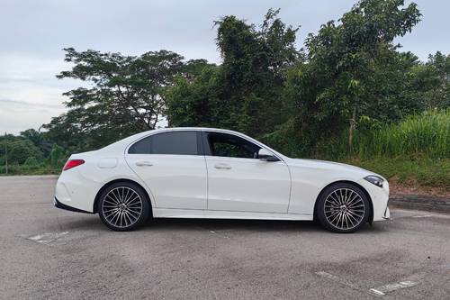 Old 2023 Mercedes Benz C-Class Saloon C300 AMG Line