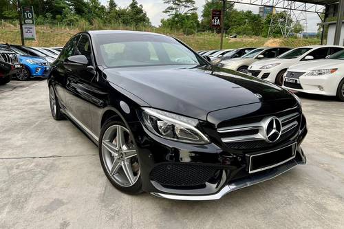 Used 2017 Mercedes Benz C-Class Saloon C 200 AMG Line