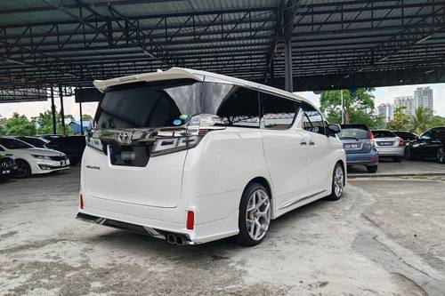 2018 Toyota Vellfire 2.5L Terpakai