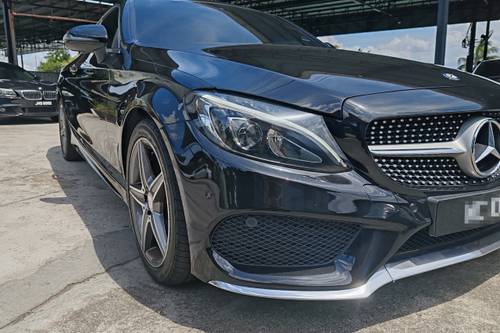 Terpakai 2016 Mercedes Benz C-Class Coupe C 200 AMG Line untuk Dijual