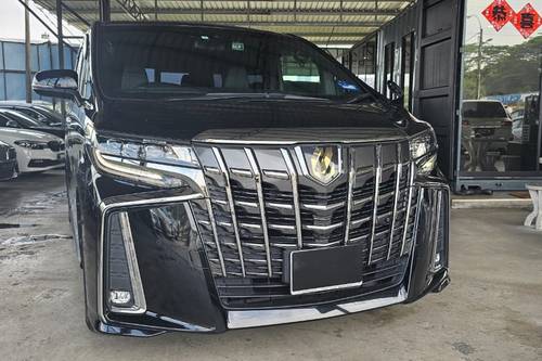 2021 Toyota Alphard 2.5 S Type Gold Terpakai