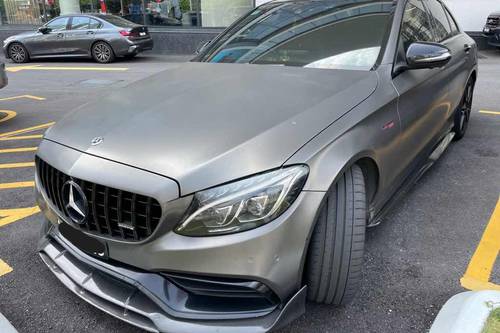 2018 Mercedes Benz C-Class Coupe AMG C 43  lama