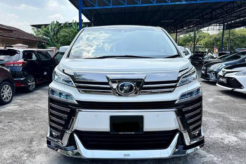 2019 Toyota Vellfire 2.5L Terpakai