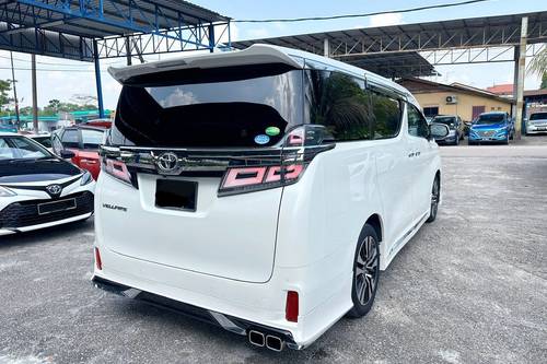 2019 Toyota Vellfire 2.5L Terpakai