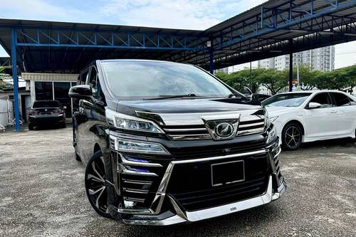 Terpakai 2019 Toyota Vellfire 2.5L untuk Dijual